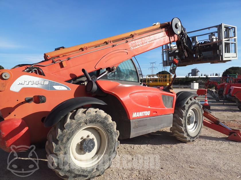 Manitou MT1440 Used Telescopic Forklift for Sale in Auction
