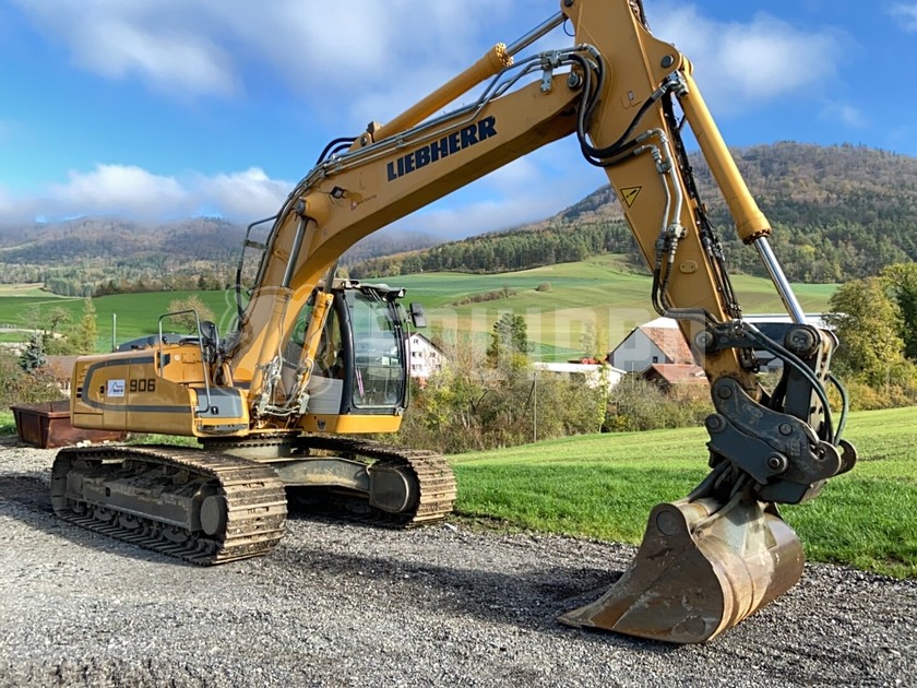 Liebherr R906 LC Litronic - - Używany Gąsienicowy Koparka