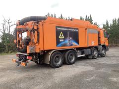 Mercedes-Benz Actros 3241 K 8x4 2004 RSP ESE 32 / 7-2 Dubbele Turbine - Rechts achter - Gebruikte Vacuum Graafmachine