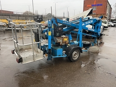 Genie TZ34 (12m) - Right Back - Trailer-Mounted Boom Lift Usada