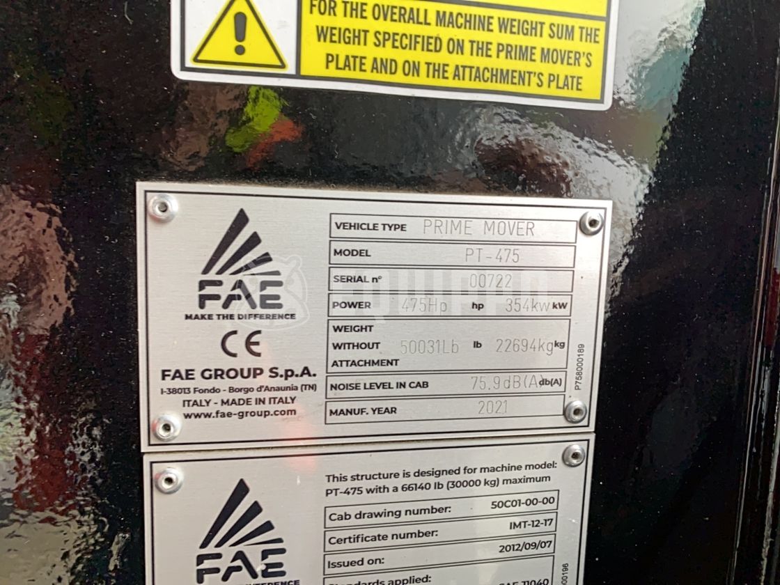 2021 FAE PT475-46262119