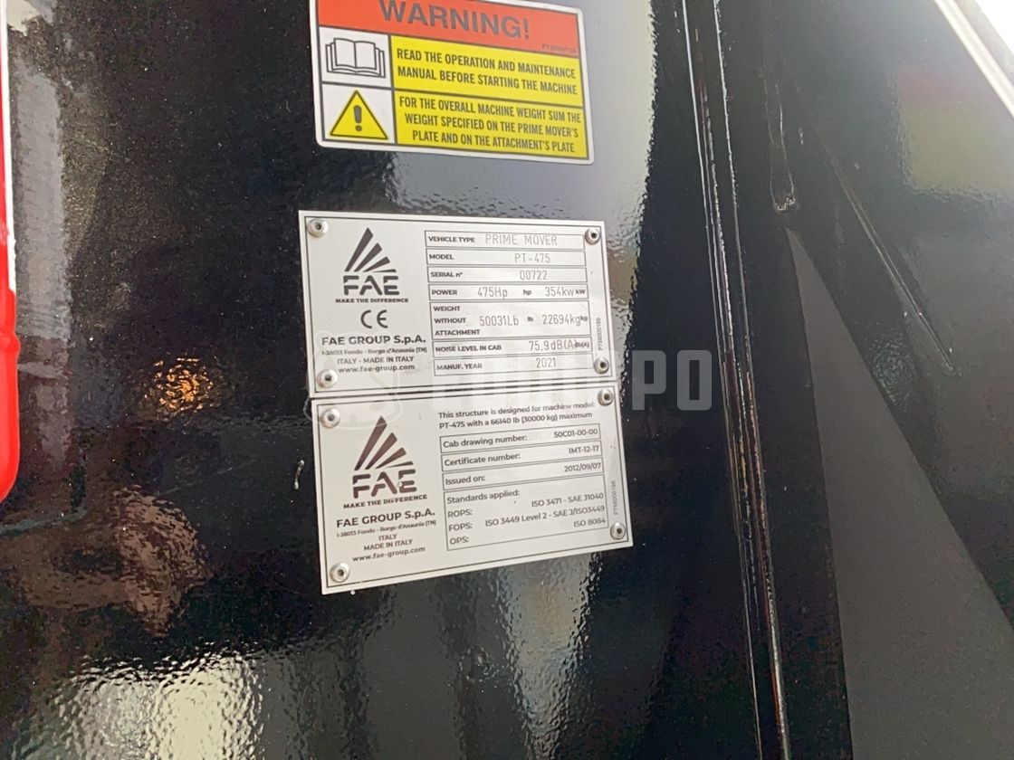 2021 FAE PT475-45352053