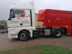 MAN TGX 18.480 4x2 BLS WITH TIPPER HYDRAULIC AND GOOD TIRES - Left - Used Tractor Unit