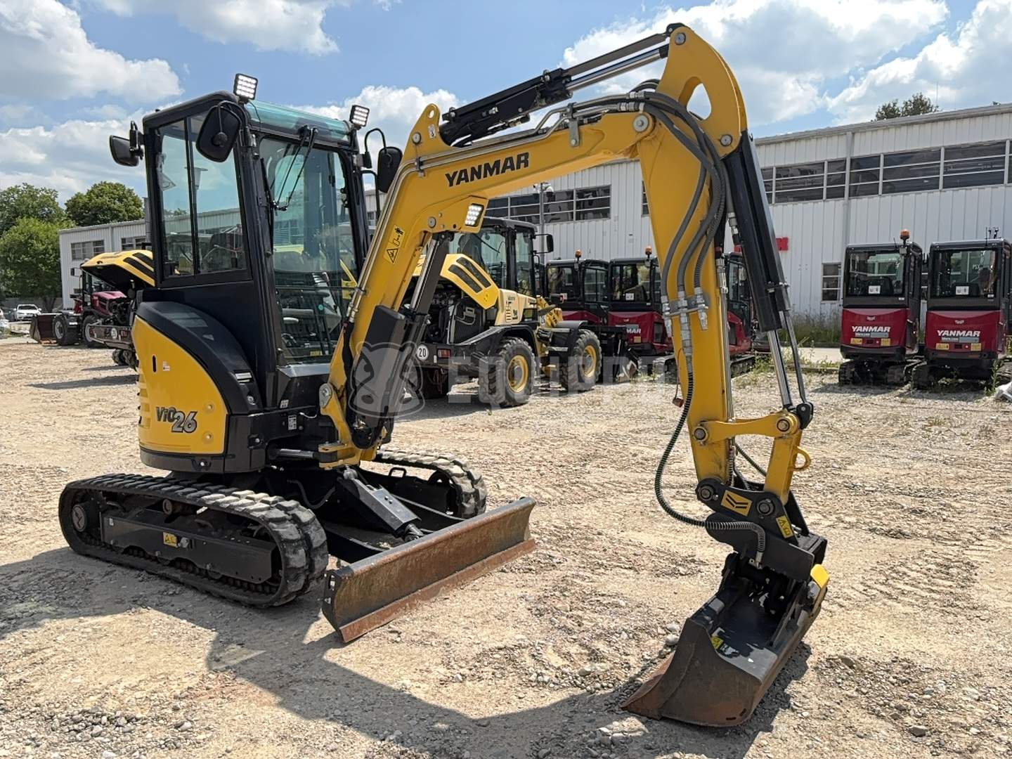 YANMAR ViO 10ミニバックホー　1650時間 Japanese Used Mini-Excavators YANMAR Vio10 TOKU WORLD BE2396