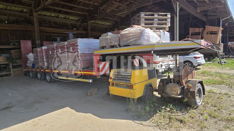 Langendorf SATÜ 18/18 Entièrement rénové - - Semi-remorque Porte-engins d’Occasion