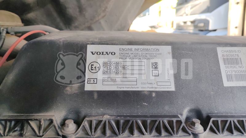 2019 Volvo FMX 500-48299600