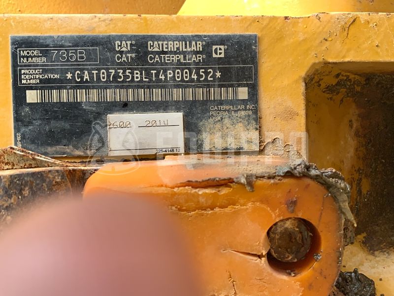 2014 Caterpillar 735B-44361354