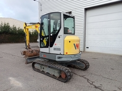 Wacker Neuson EZ36 avec 3 godets d'excavatrice - Arrière gauche - Mini pelle < 7t d’Occasion