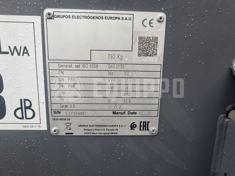 2024 Atlas Copco QAS 20-45022877