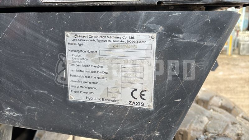 2019 Hitachi ZX145W-6-46205264