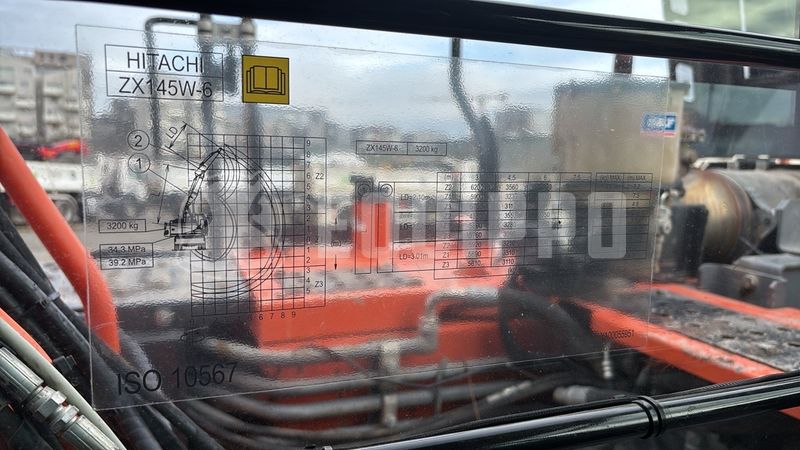 2019 Hitachi ZX145W-6-47289306