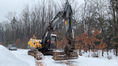 Volvo EC250DNL mit 3 Baggerlöffeln - - Gebrauchte  Kettenbagger