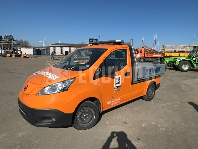Nissan eNV200 Electric Tipper in Polish is Elektryczna Wywrotka. - Prawy Przód - Używany Pojazd użytkowy - Wywrotka