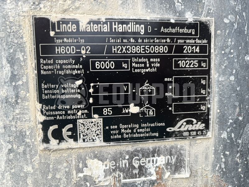 2014 Linde H60-47994692