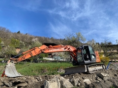 Hitachi zx135Us-6  - - Pelle sur chenilles d’Occasion