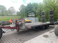 Blomenröhr 674/11900  - Left Front - Used Low Bed Semi-trailer