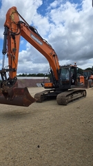 Doosan DX225LC-5  - Left Front - Used Tracked Excavator