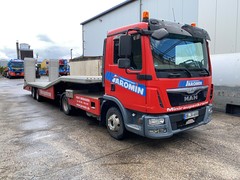 MAN TGL 8.250 4x2 Tieflader - - Used Semi-Low Loader