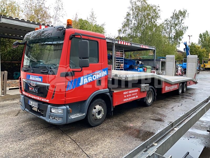 MAN TGL 8.250 4x2 Tieflader - - Gebrauchte Semi-Tieflader